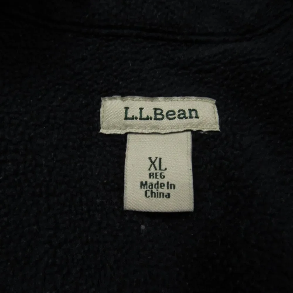 LL Bean Shacket Women Extra Large Fleece Lined Hoodie Flannel Shirt Jacket Plaid
